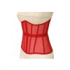 Korzetový pás - červený