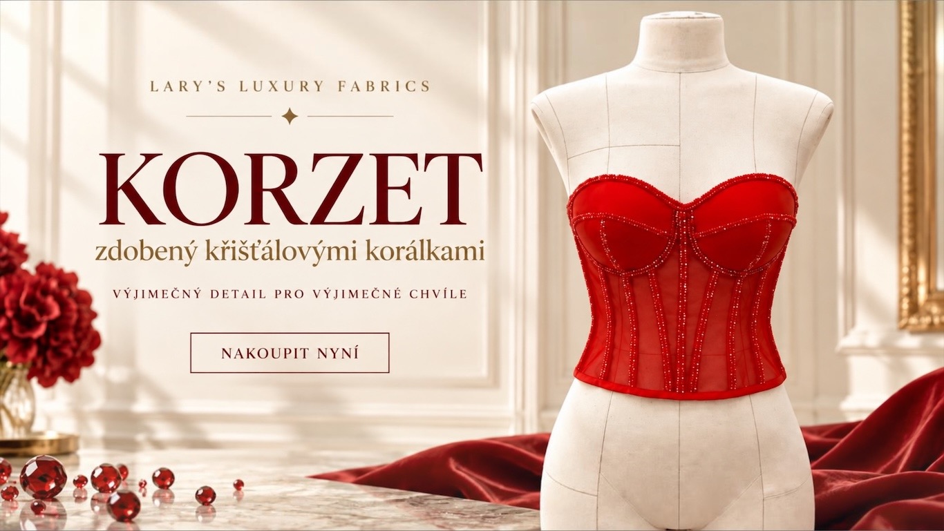 červený korzet