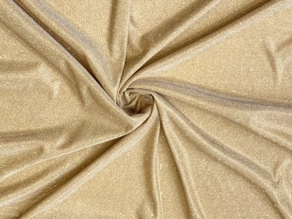 Třpytivý úplet - zlatý