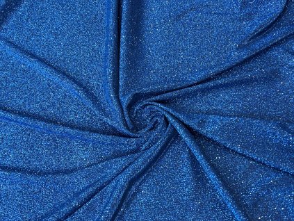 Třpytivý úplet - tyrkysovo modrý