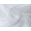 Matná organza - bílá