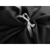 Matná organza - černá