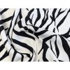 Viskózová látka se zebřím vzorem - 1459