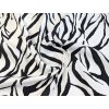 Viskózová látka se zebřím vzorem - 1459