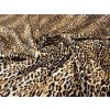 Umělé hedvábí s leopardím vzorem - UH2297
