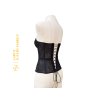 Krajkový korzet prodloužený - černý