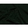 Elastický úplet s lurexem, tmavě zelený