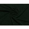 Elastický úplet s lurexem, tmavě zelený