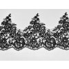Krajkový lem černý