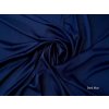 Umělé hedvábí dark blue