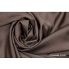 Umělé hedvábí Chocolate brown