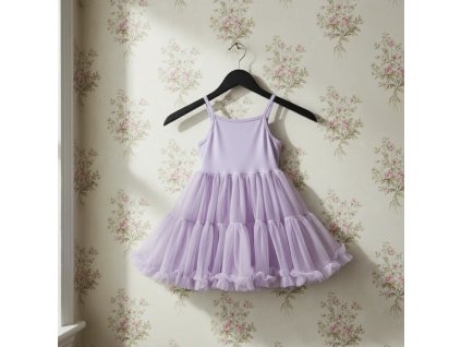 Šaty petit spaghetti - Lila