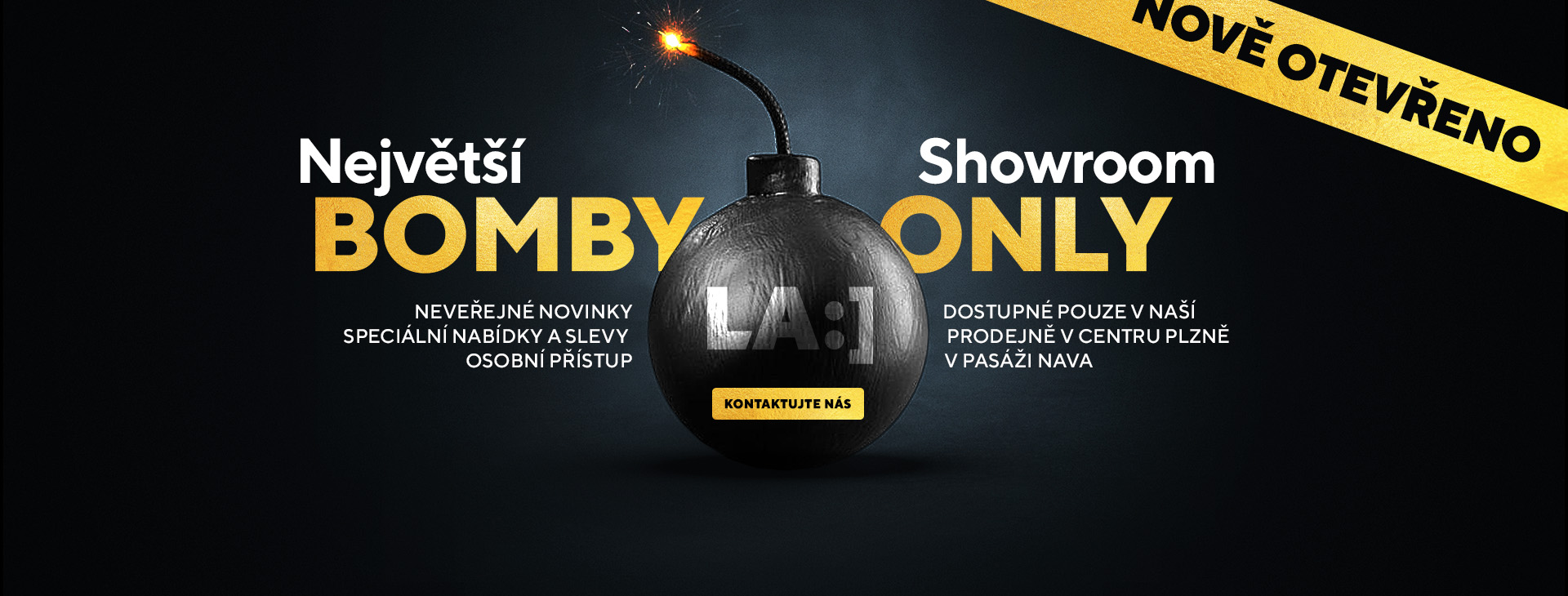 Největší bomby showroom only