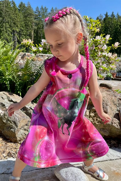 Divci saty bily jednorozec 0007 IMG 1600