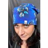 Bavlnena cepice LASENKA blue dream catcher 5