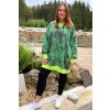 Maxi Oversize Mikinosaty LASENKA GREEN BATIQUE v2 1