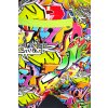 Kalhoty baggy LA IMB 018 COLOR GRAFFITI 10