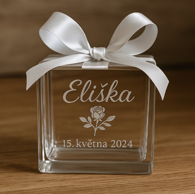 Dárky gravírované do skla