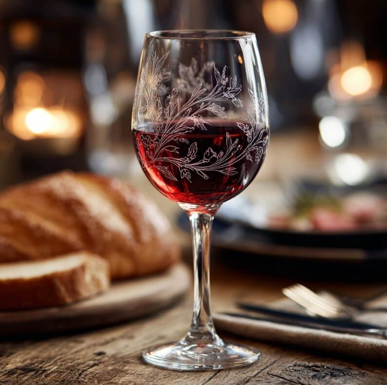 Sklenice na červené víno