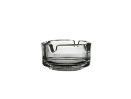 Popelník čirý průměr 7,2 cm (12 ks)