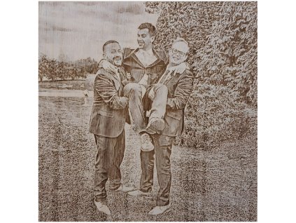 Foto dřevo gravír