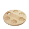Degustační prkénko kulaté 25cm/5 Otvorů