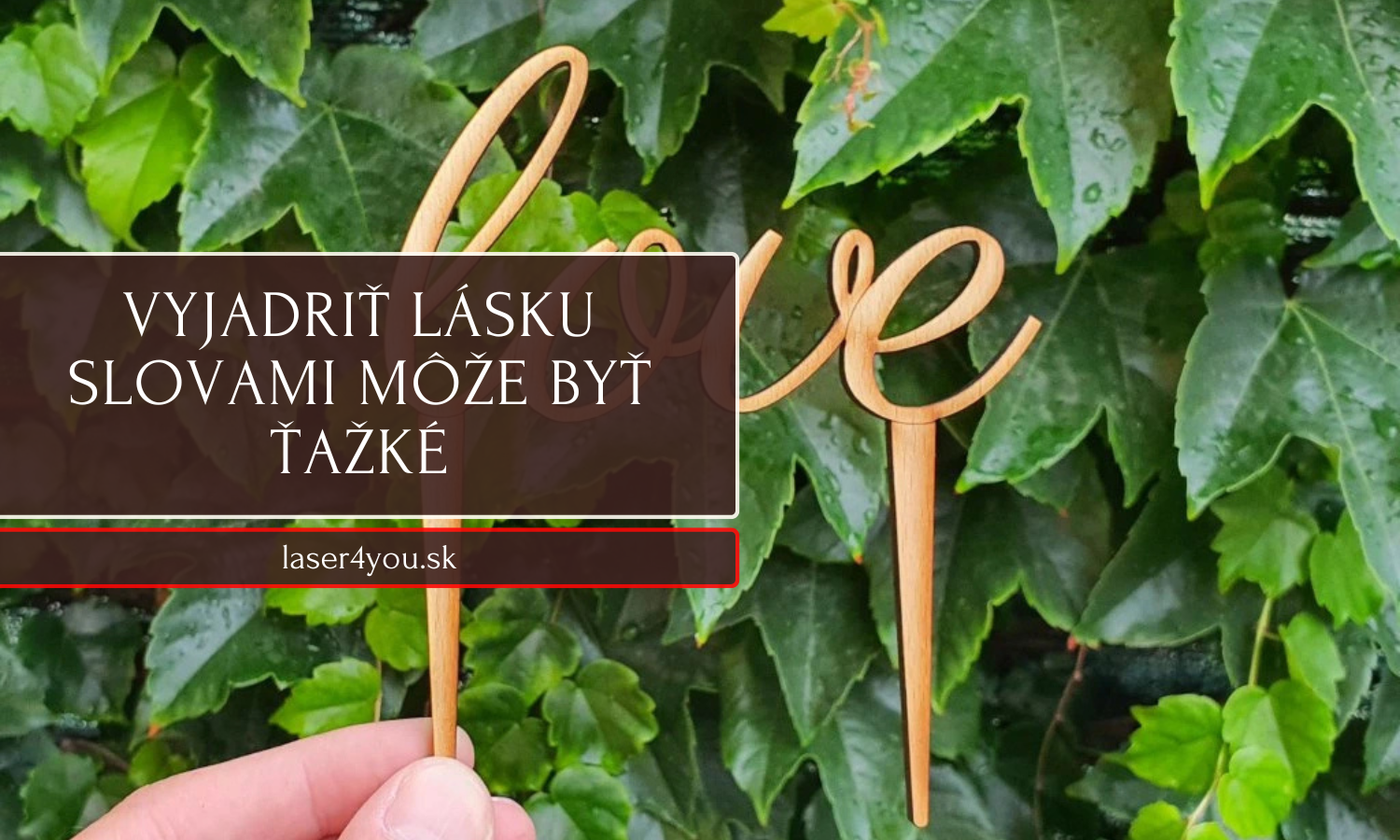 Vyjadriť lásku slovami môže byť ťažké: Osobný darček to povie za vás