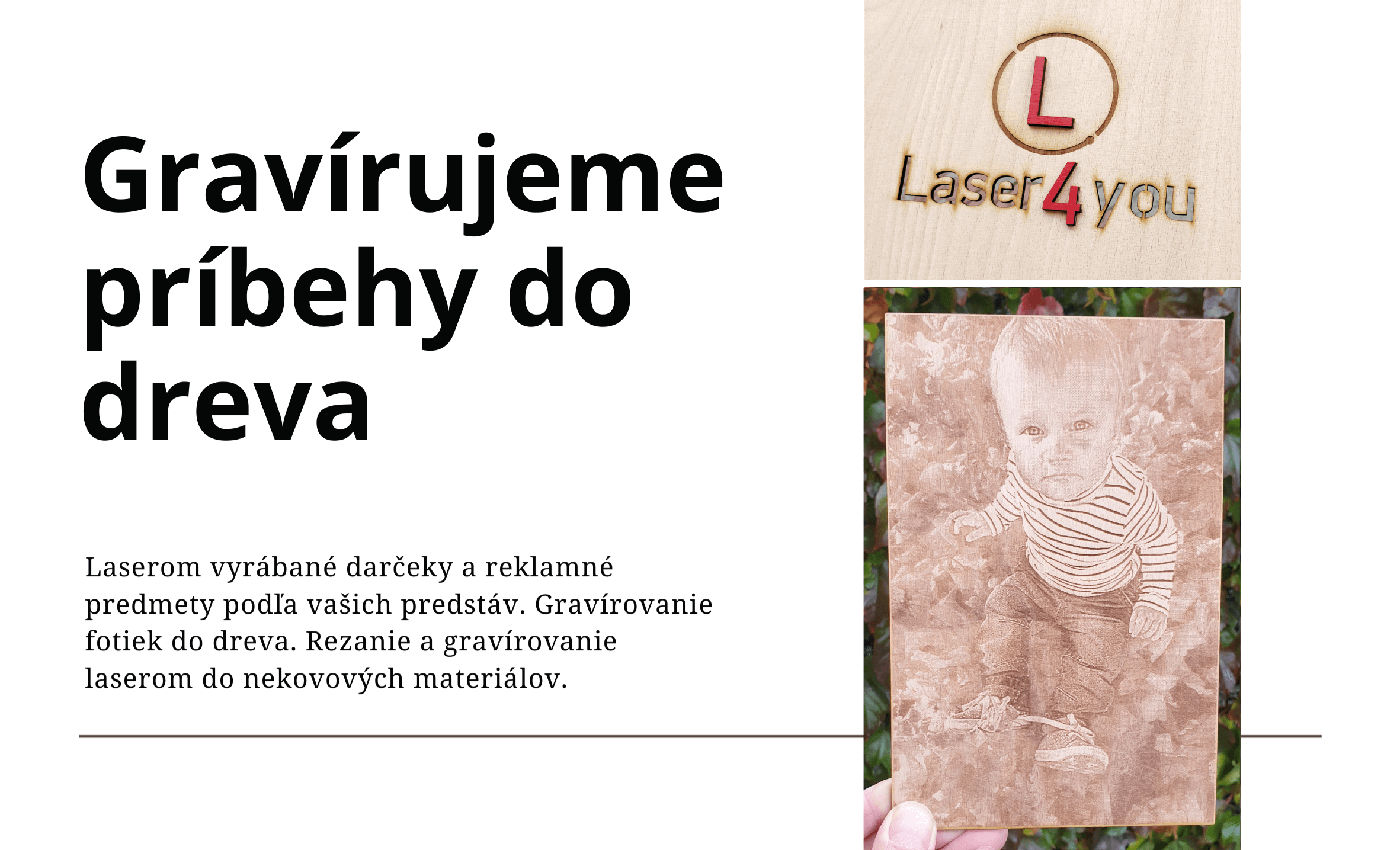 Laser4you Darčeky pre každú príležitosť