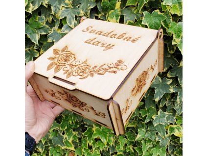 Krabička na svadobné dary