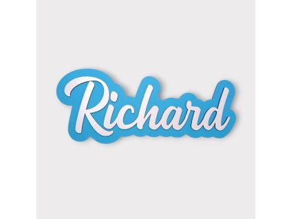 Drevená detská menovka