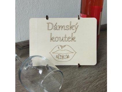Orientační tabulka - Dámský koutek
