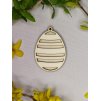 Sada velikonočních ozdob - kraslice 2 vrstvy