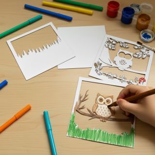 Omalovánky, které děti nejen zabaví, ale také rozvíjejí jejich prostorovou představivost a kreativitu. Stačí vybarvit,...