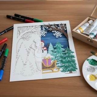 Omalovánky, které děti nejen zabaví, ale také rozvíjejí jejich prostorovou představivost a kreativitu. Stačí vybarvit,...