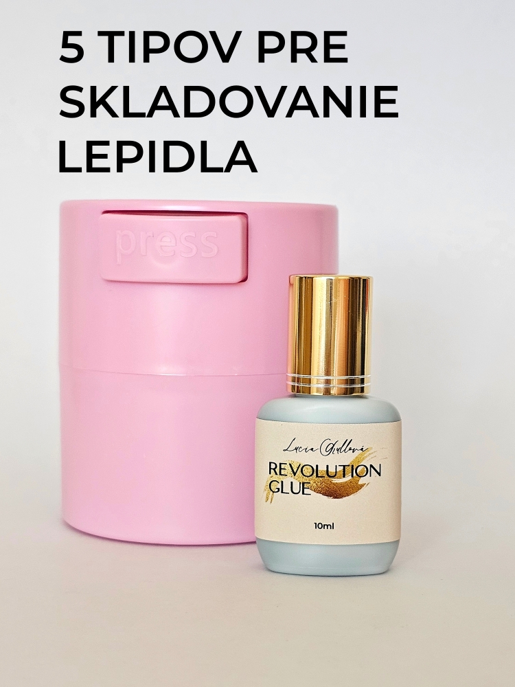 5 TIPOV PRE SKLADOVANIE LEPIDLA