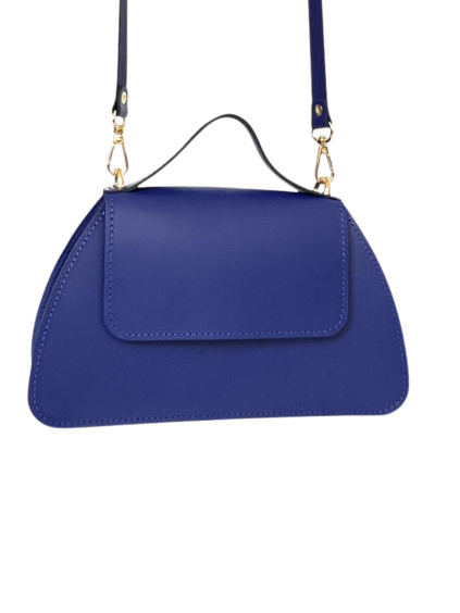KOŽENÁ KABELKA ATHENA ROYAL BLUE