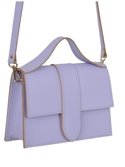 KOŽENÁ KABELKA GAVDOS LILAC