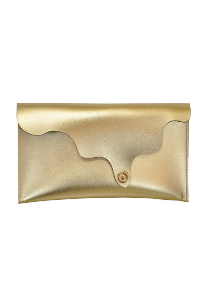KOŽENÉ PSANÍČKO WAVE ON GOLD