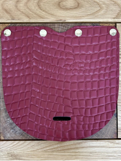 MY PASSPORT KRYT CROCO BORDEAUX