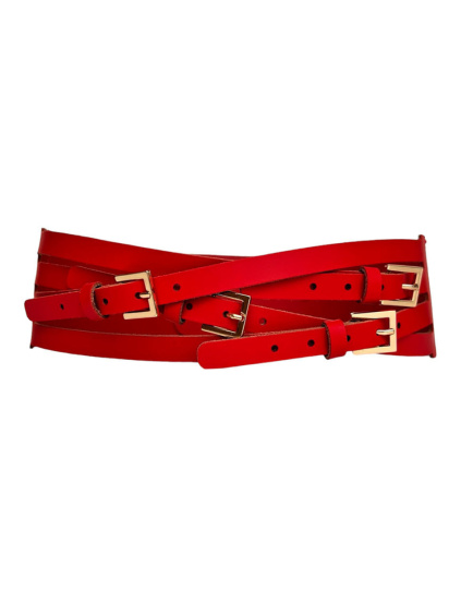 KOŽENÝ PÁSEK STEVI RED