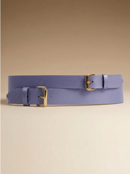 KOŽENÝ PÁSEK EMMA LILAC