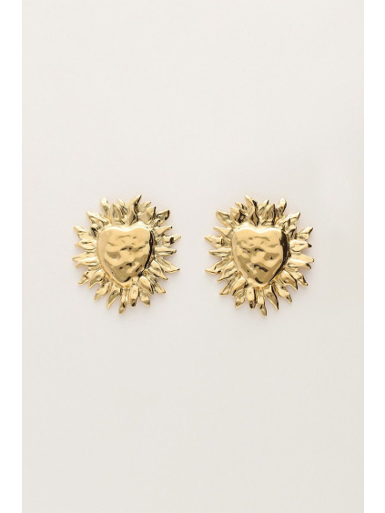 iconic earrings sunny heart packshot