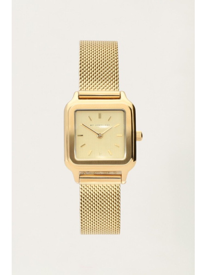 product images watch with square face gold front