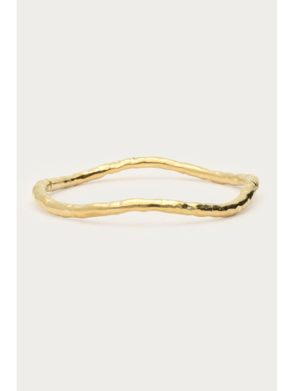 product images nomads bangle organic with structure gold front