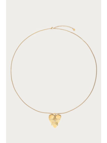 product images midnight long statement necklace little hearts star gold packshot