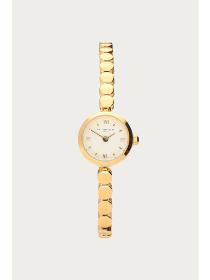 product images minimalist round watch with dots mj14503 gold packshot