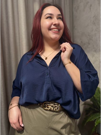 LEHKÝ TOP LILIANE NAVY