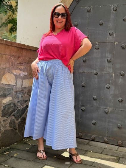 BASIC TOP PHILIPPA FUCHSIA