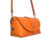 KOŽENÁ KABELKA S MĚNÍCÍM KRYTEM ORANGE