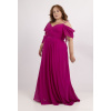 robe grande taille fuchsia 66f153345569e